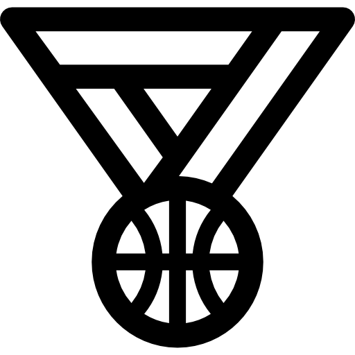 Медаль Curved Lineal иконка