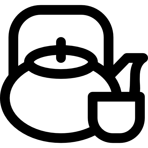 czajnik Curved Lineal ikona