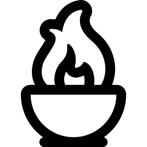 暖かい食べ物 Basic Rounded Lineal icon