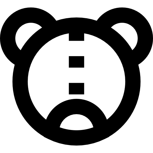 Teddy bear  icon
