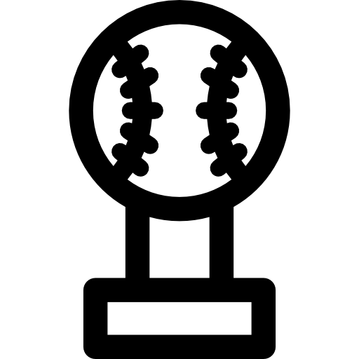 Trophy Curved Lineal icon