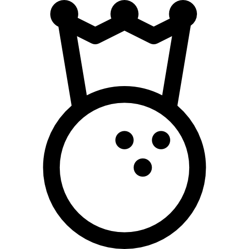 ボウリング Curved Lineal icon