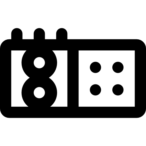 rejestrator Basic Rounded Lineal ikona