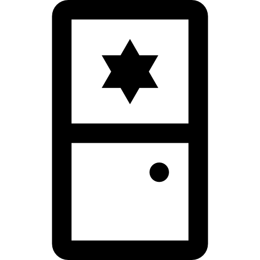 drzwi Basic Rounded Lineal ikona
