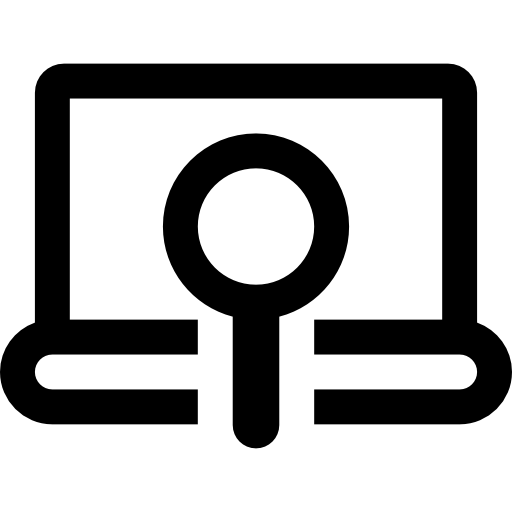 虫眼鏡 Basic Rounded Lineal icon