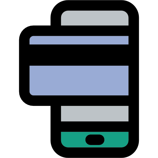 smartfon Curved Lineal color ikona