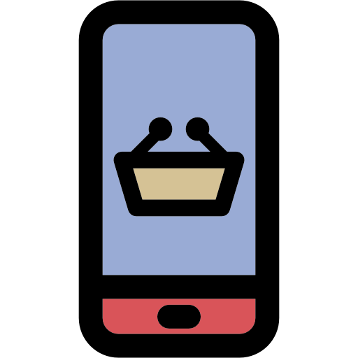 smartfon Curved Lineal color ikona