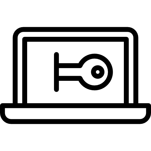 ordenador portátil Special Lineal icono