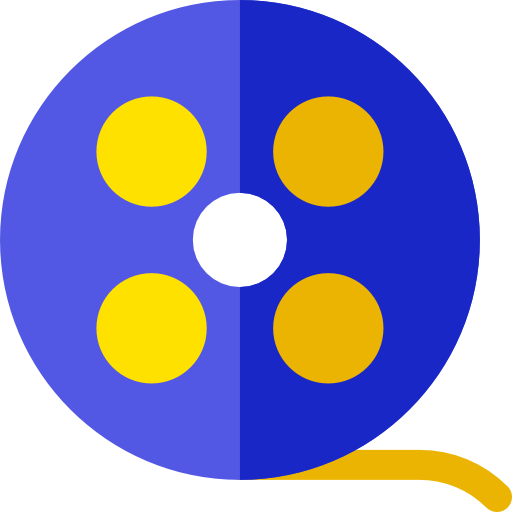 filmrol Basic Rounded Flat icoon