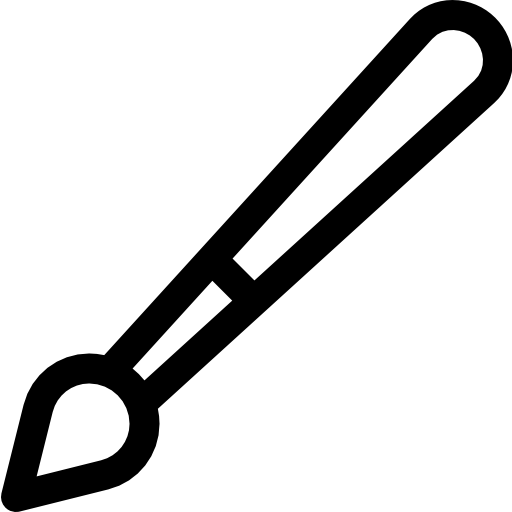 bürste Basic Rounded Lineal icon