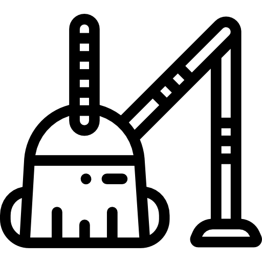 aspiradora Detailed Rounded Lineal icono
