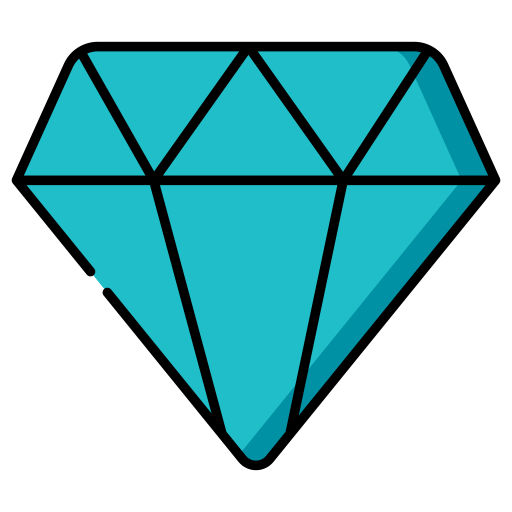 Daimond Generic color lineal-color icon