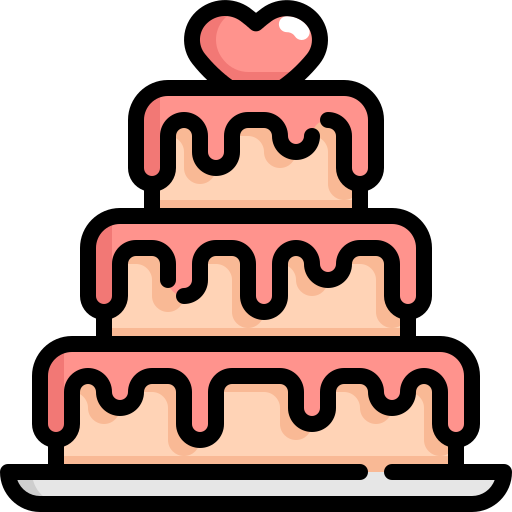 gâteau Generic color lineal-color Icône