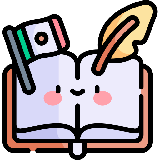 unterschrift Kawaii Lineal color icon