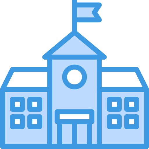 school itim2101 Blue icoon