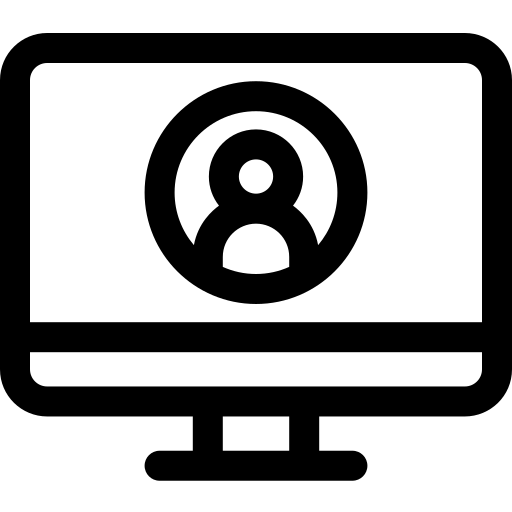 conta Basic Rounded Lineal Ícone