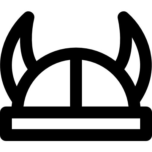 wikingerhelm Super Basic Rounded Lineal icon