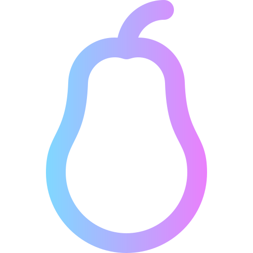 Pear Super Basic Rounded Gradient icon