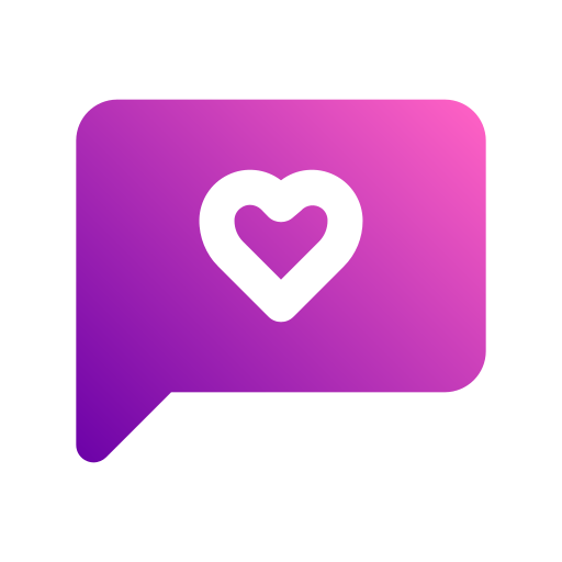 Chat box Generic gradient fill icon