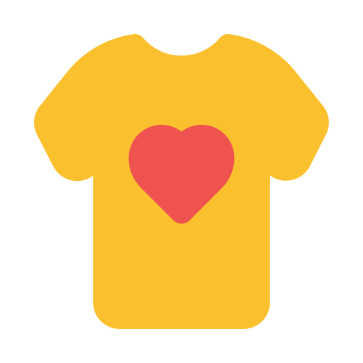 Shirt Generic color fill icon