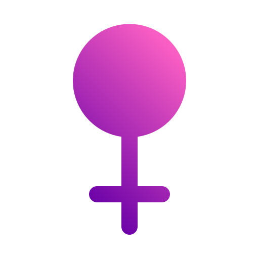 女性 Generic gradient fill icon