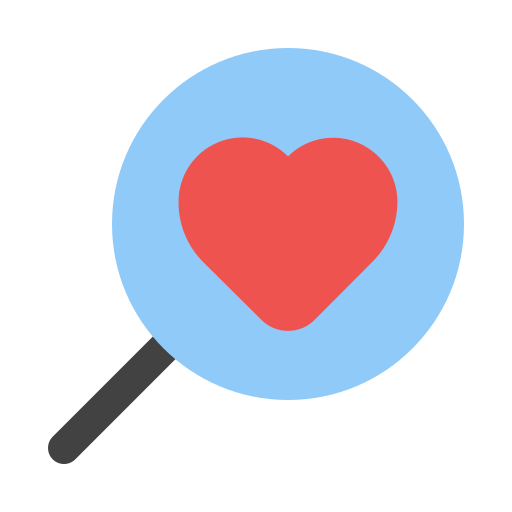 Search love Generic color fill icon