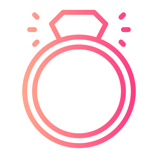 diamant-ring Generic gradient outline icon