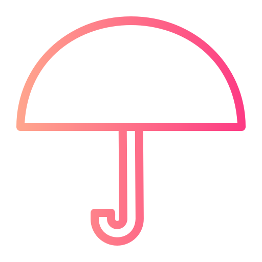 우산 Generic gradient outline icon