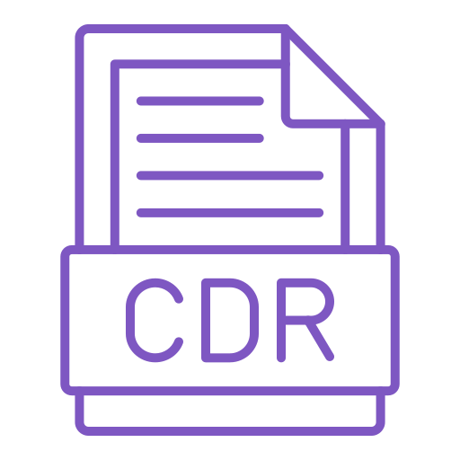 cdr Generic color outline icon