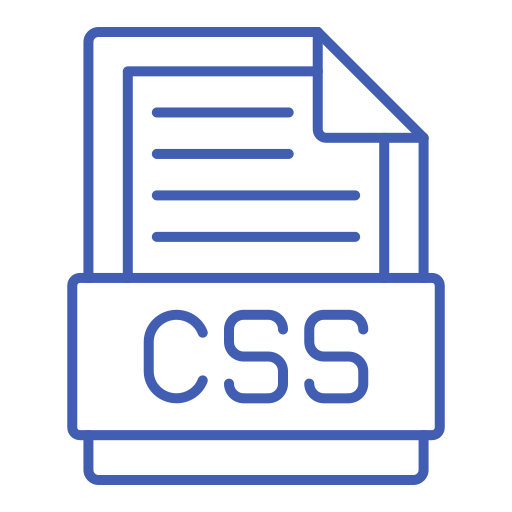 css Generic color outline icon