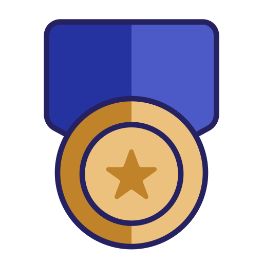 Medal Generic color lineal-color icon