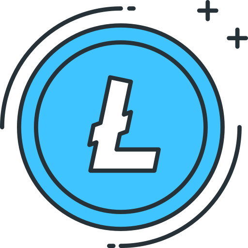 litecoin Flaticons.com Flat Ícone