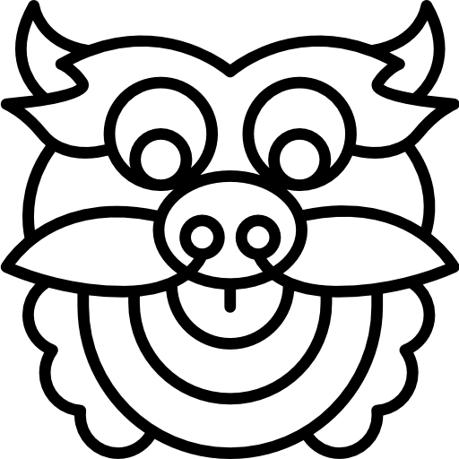 kaiserlicher wächterlöwe Made by Made Lineal icon
