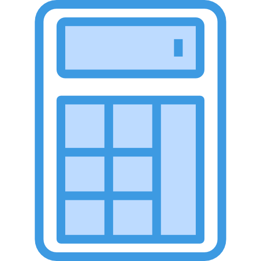 calcolatrice itim2101 Blue icona