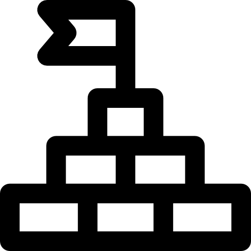 피라미드 Super Basic Rounded Lineal icon
