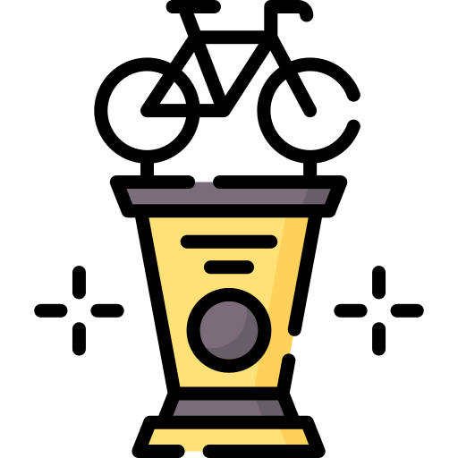trophäe Special Lineal color icon