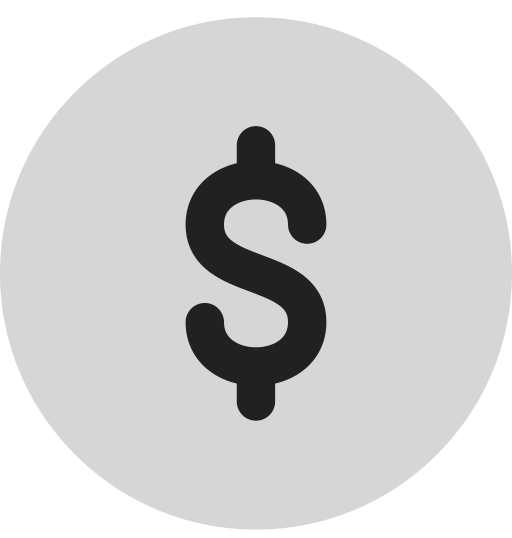 dollar Generic color fill icon