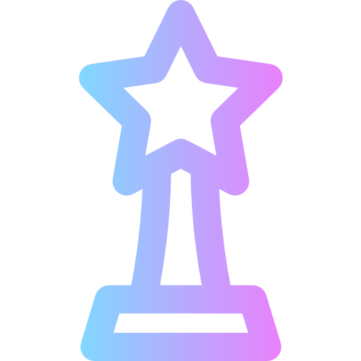 Trophy Super Basic Rounded Gradient icon