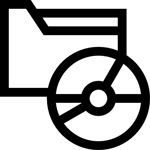 Папка Basic Straight Lineal иконка