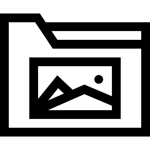 Folder Basic Straight Lineal icon