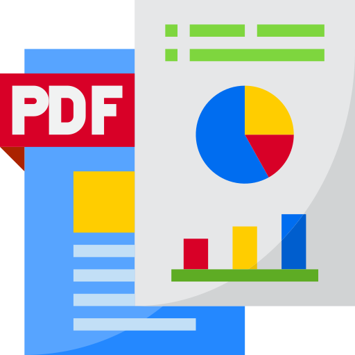 pdf srip Flat icon