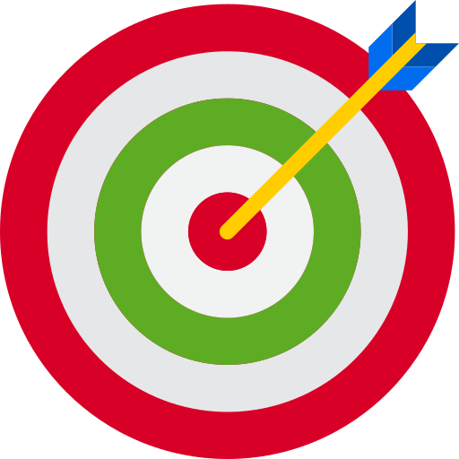 Target srip Flat icon