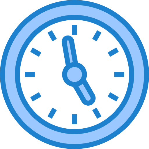 시계 srip Blue icon