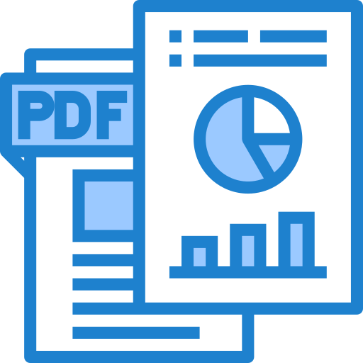 pdf srip Blue icono