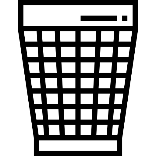 バスケット srip Lineal icon