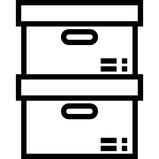ボックス srip Lineal icon