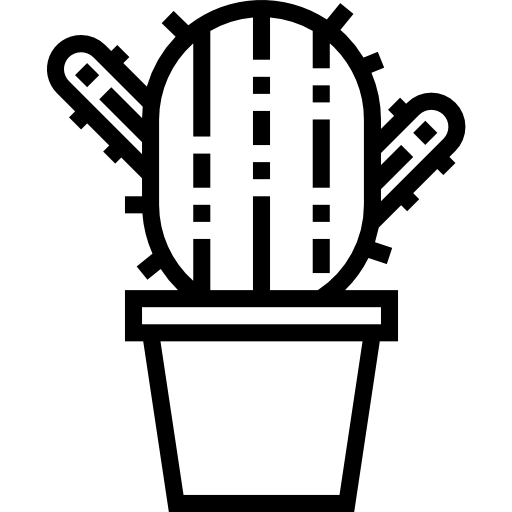 Кактус srip Lineal иконка