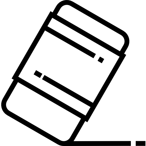 Ластик srip Lineal иконка