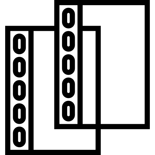 폴더 srip Lineal icon