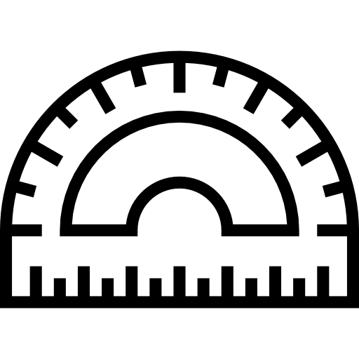 goniometro srip Lineal icona
